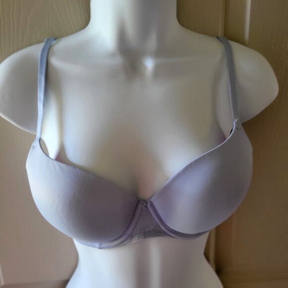 Victorias Secret PINK Lightly Lined Demi Bra Lavender RN54867 Size 34C - Picture 3 of 8